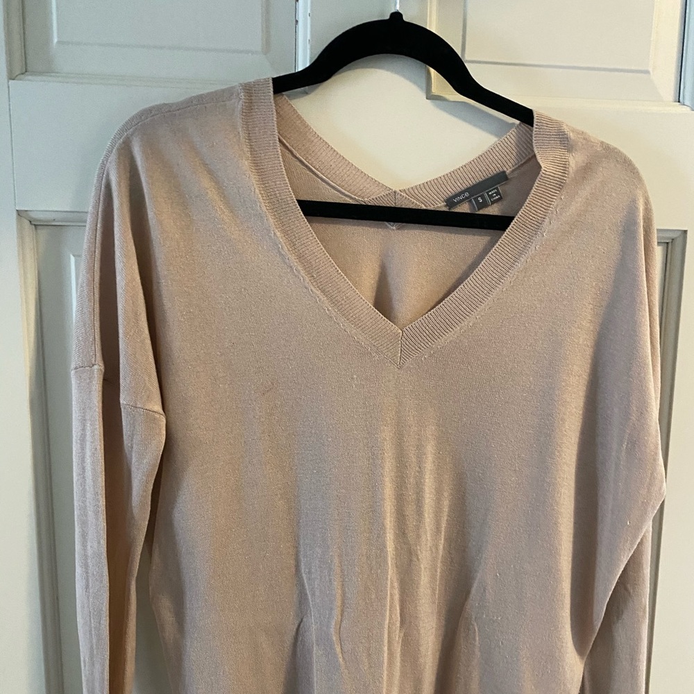 Vince Silk Cashmere Blend Sweater